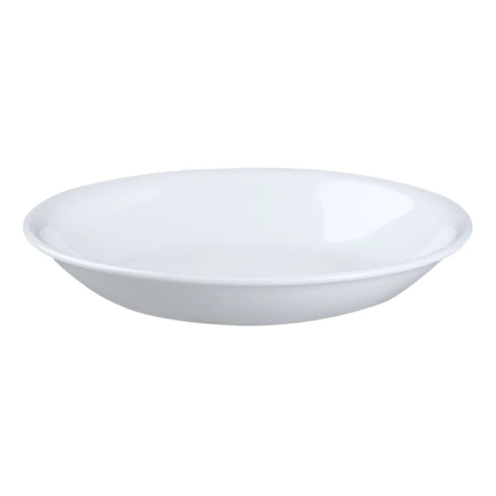 קערת מטבלים שטוחה 12 ס"מ, Winter Frost White קורנינג