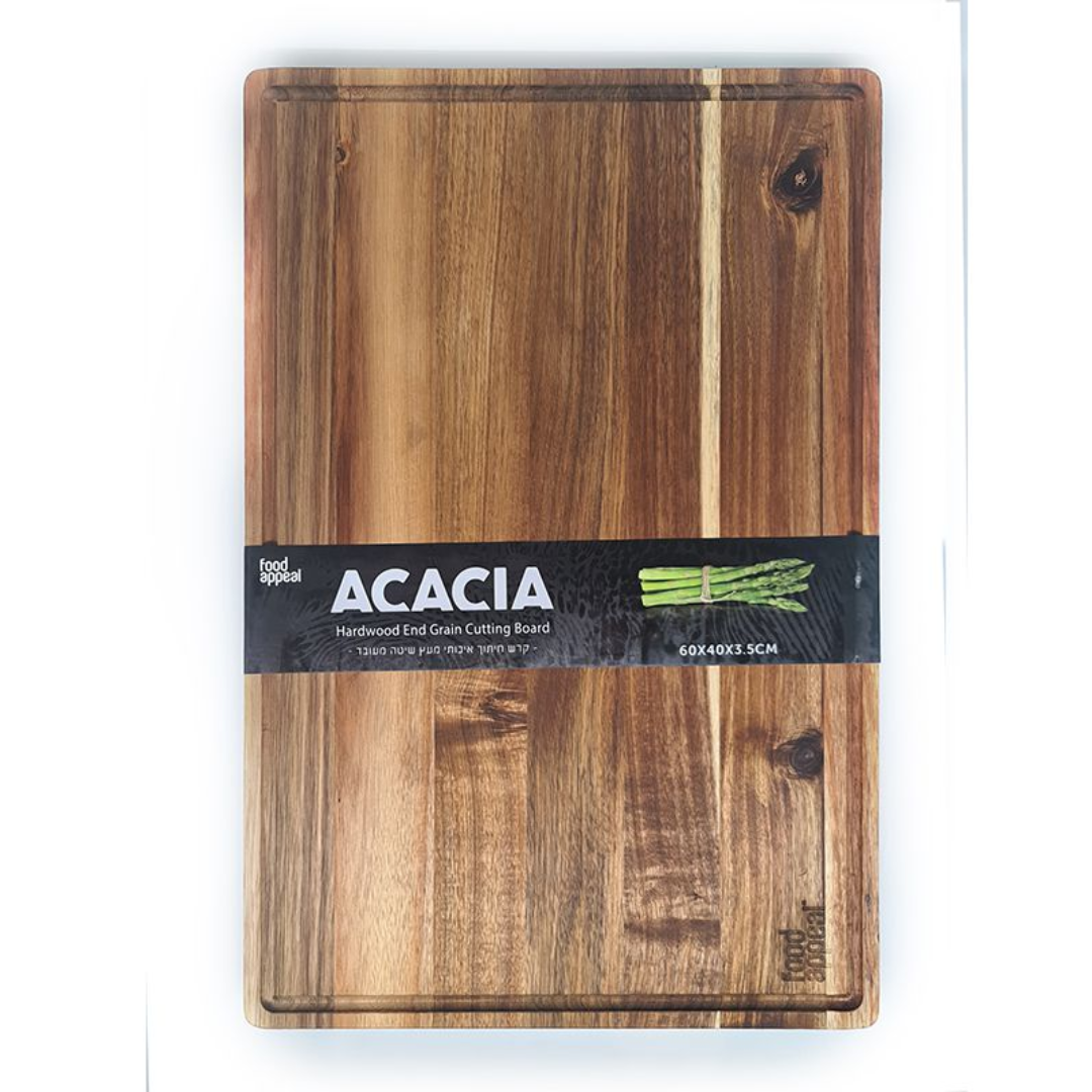 בוצ'ר עץ שיטה 3.5*40*60 ס"מ ACACIA