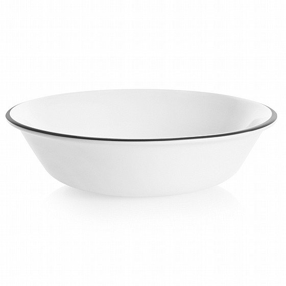 לפתנית 295 מ"ל פס שחור מבית Corning Corelle קורנינג