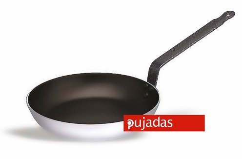 מחבת אלומיניום 28 ס"מ אינדוקציה טפלון ידית שחורה PUJADAS PRO