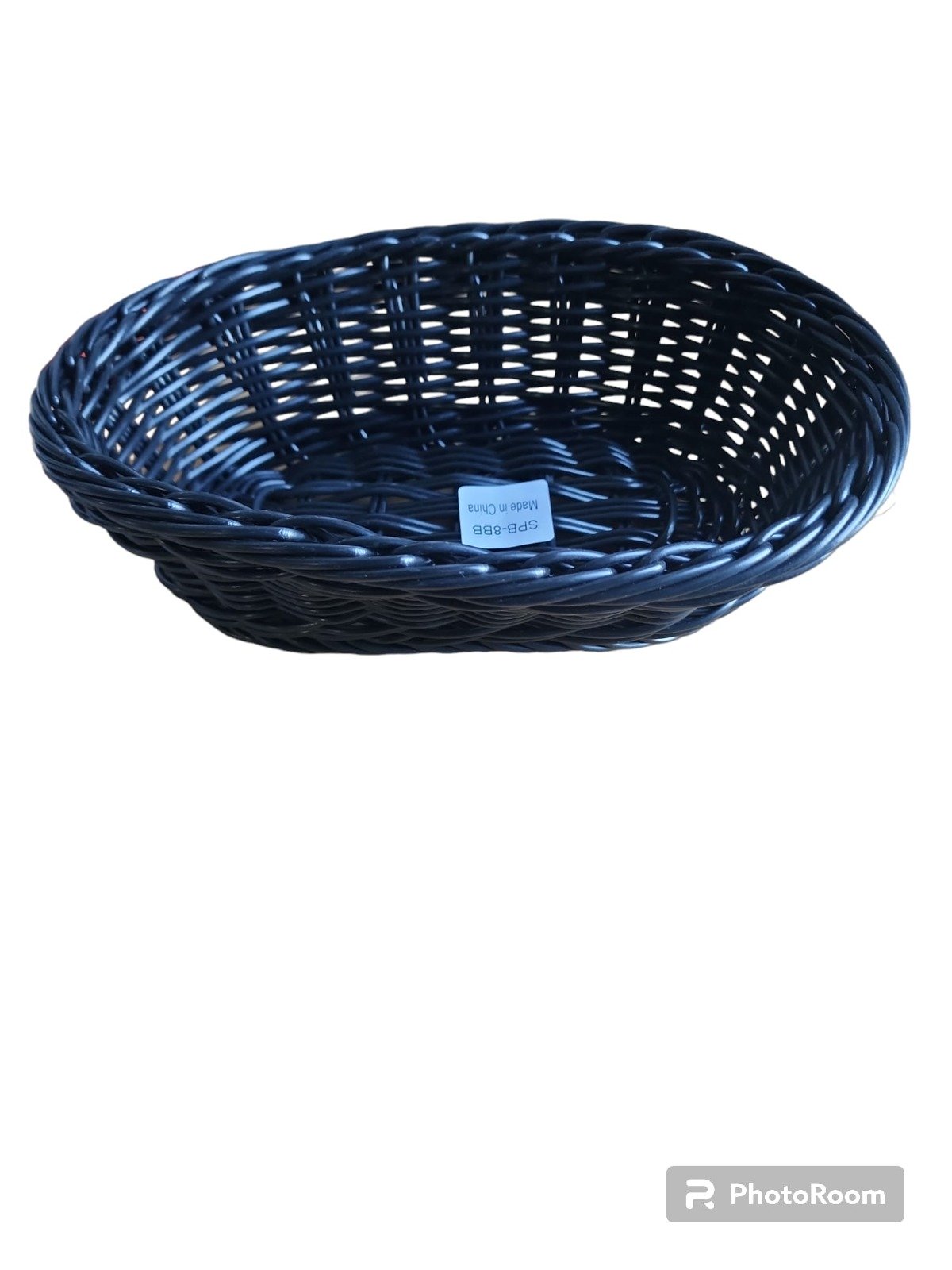 סלסלה קש ללחם שחור אובלית 24X15 ס"מ