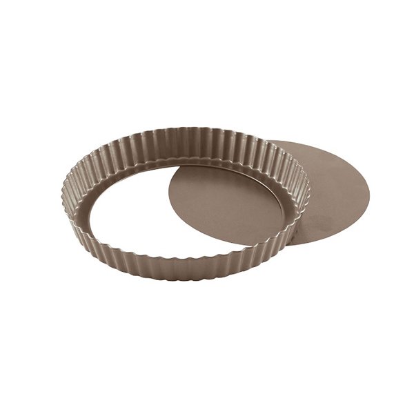 תבנית טארט נשלפת מטפלון זהב 24X3 ס”מ CutterPeeler