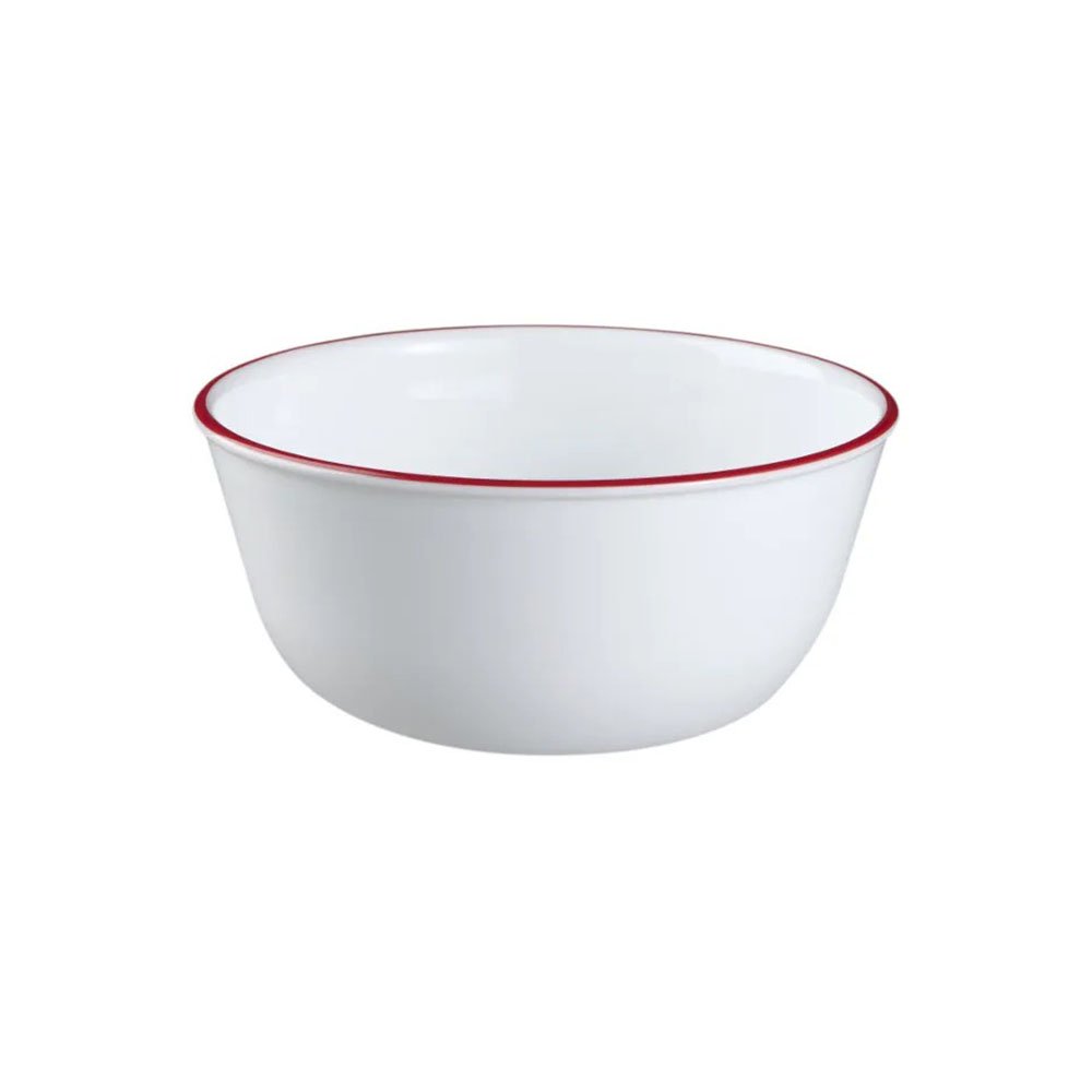 קערת אורז 828 מ"ל, פס אדום קורנינג CORELLE