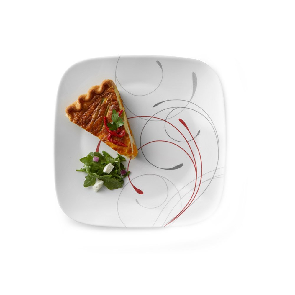 סט צלחות 18 חלקים דגם Splendor Square מבית corelle קורנינג
