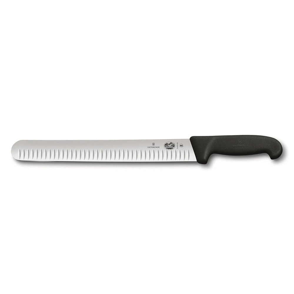 סכין פריסה שווארמה 30 ס"מ ידית שחורה victorinox