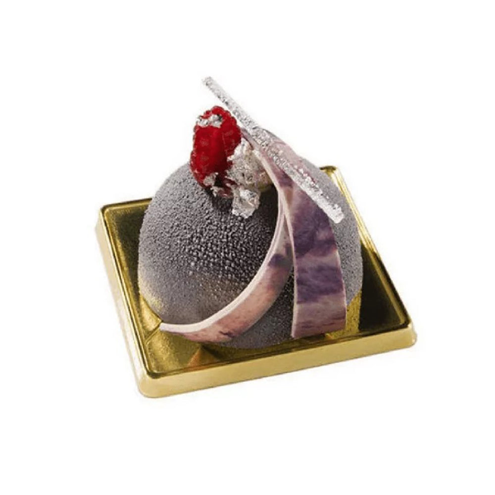 תבנית סיליקון חצי כדור 5 שקעים Silikomart