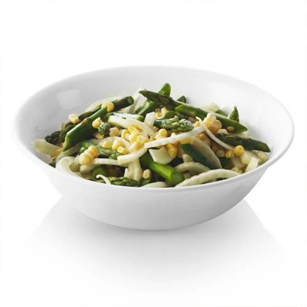 קערת סלט 1 ל' , קוטר 22 ס"מ , Winter Frost White קורנינג CORELLE