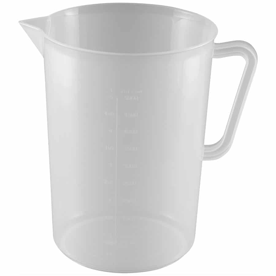 כד מדידה פלסטיק 5 ל’ Cutterpeeler
