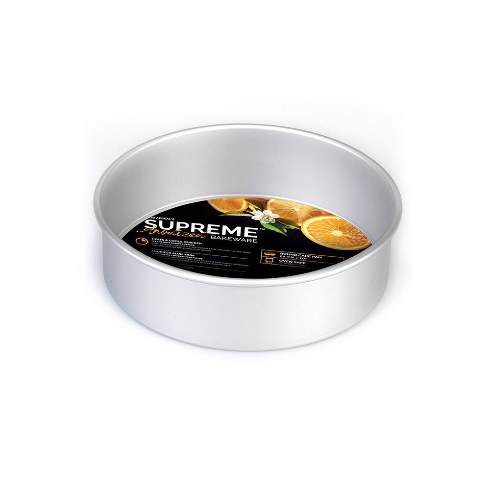 תבנית עוגה תחתית נשלפת 7.5*26 ס"מ גבוהה במיוחד SUPREME ANODIZED