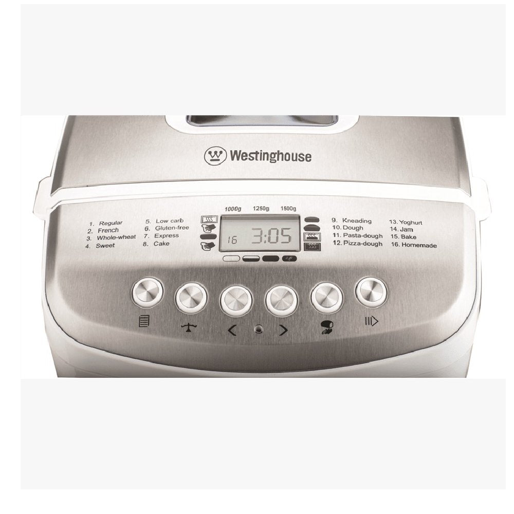 אופה לחם דיגיטלי XL דגם WKBM-8000 מבית WESTINGHOUSE