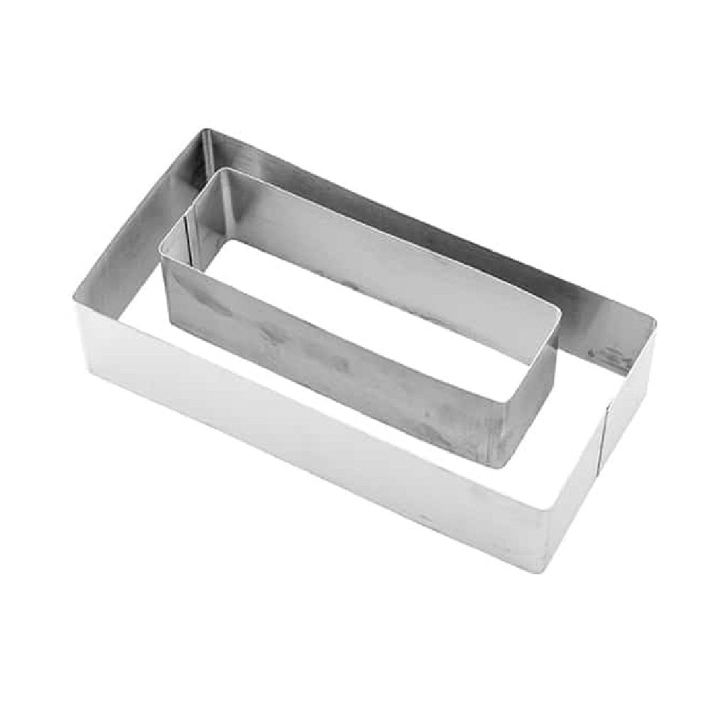 סט 2 רינג מלבני נירוסטה CutterPeeler