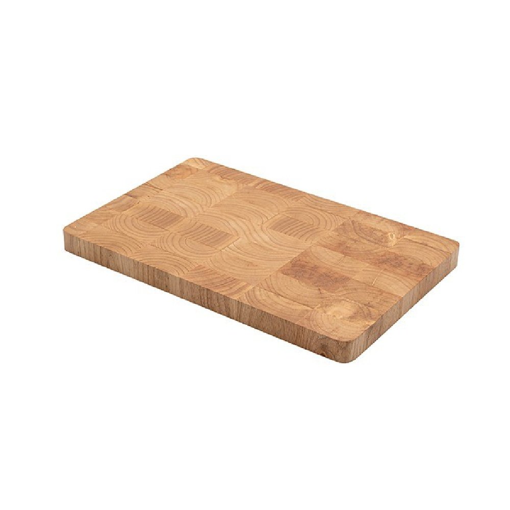 קרש חיתוך בוצ’ר עץ חום 40X23X3 ס”מ