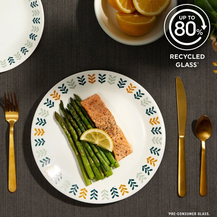 סט צלחות 18 חלקים - דגם Anders קורנינג CORELLE